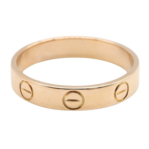 CARTIER 18k Rose Gold Love Ring - Picture 2 of 6